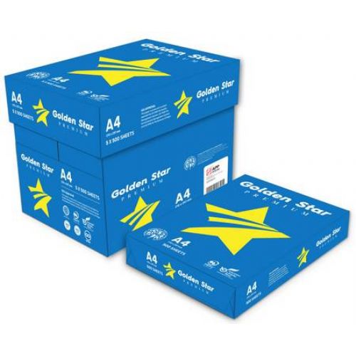 Carta A4 risma da 500 fogli golden Star Azzurra